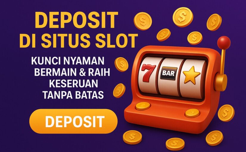 Deposit di Situs Slot: Kunci Nyaman Bermain & Raih Keseruan Tanpa Batas